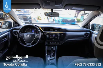  10 تويوتا كورولا بنزين 2018.  1600cc
