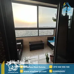  1 شبه سوبر ديلوكس مفروش للايجار - اطلاله جميله منطقه هادئه