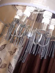  12 ثريات مستعمل بحاله ممتازه جدا