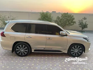  20 للببع لكزس LX570 موديل  2020 بحاله الوكاله خليجي الفطيم بحاله ممتازه جدا تشييكات الوكاله