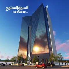  9 مكاتب للبيع في برج النبالي و الفارس  في الارسال سنتر بالقرب من برج عمار بمساحات تبدا من 45 متر مربع