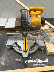  2 معدات نجارة سكيل ديوولت امريكي اصلي ورابوخ ديلتا امريكي اصلي كهرباء 110 ومعهم محول من 220-110
