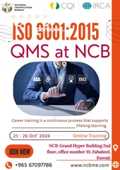  4 Enroll for ISO 45001 at NCB