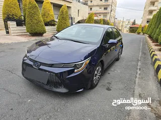  6 تويوتا كورولا 2021 ياباني بطارية ليثيوم قطعت مسافه 30 الف جمرك جديد بسعر مغري جدا