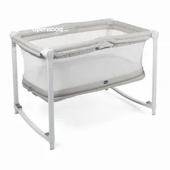  1 Chicco Zip & Go Travel Crib Glacial Age- Newborn to 2 Years