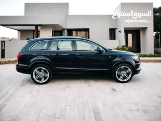  6 AED 1,080 PM  AUDI Q7 S-LINE 3.0 V6  GCC  0% DOWNPAYMENT  WELL MAINTAINED