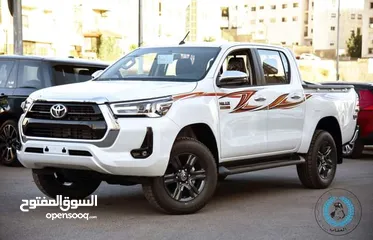  4 لون لؤلؤي تويوتا Toyota Hilux 2023