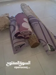  3 سجاجيد وبردايتين للبيع .في الزرقاء الجديدة