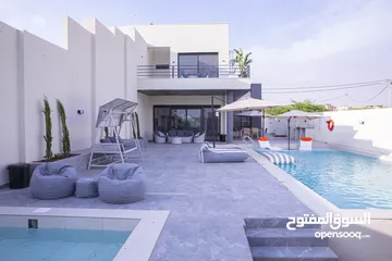  22 تجربة الفخامة والراحة : احجز شاليهك الآن واقضي اجازتك بكامل الخصوصية والرقي The gray villas