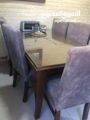  2 طاولة سفرة و4 كراسي للبيع
