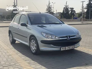  1 بيجو 206 أوتوماتيك 2006 بحالة الوكالة