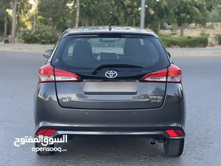  9 تويوتا يارس 2018 فحص 7 جيد وفل اوتوماتيك بحالة الوكالة
