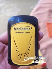  2 رسيفر ميديا ستار 2727 شغال بحاله ممتازه  منتهي اشتراكات الجهاز قوي جدا معالج قوي