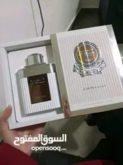  2 يسعد اوقاتكم  متوفر  عندي عطر الوسام من الرصاصي  الاصلي وارد الإمارات يلي بحب يتأكد من الختم يبعثلي