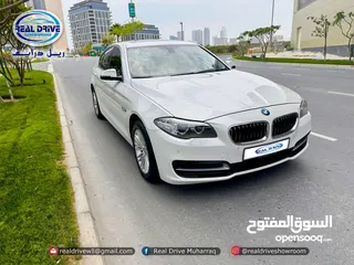  1 BMW 520i  Year-2014  Engine-2.0L Turbo  V4 Cylinder  Colour-white