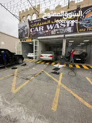  2 Fully equipped car wash with clean  customer waiting room