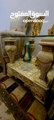  8 طقم كنب ايطالي فاخر  نخب4 قطع 7   مقاعد و 4 قطع.  1 كبير + 3 طاولات
