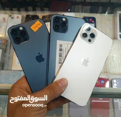  2 متوفر ايفونات 12 برو ماكس  جيجا 256 بطارية مشكل هدية كفر ولزقة وشاحن الاصلي متوفر توصيل