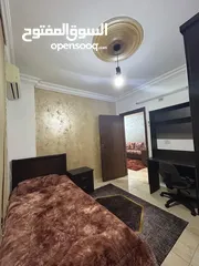  3 شقة مفروشة للايجار شارع الجامعة اربد