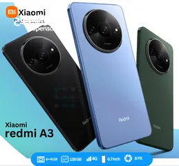  1 عرض خااص : Redmi A3 128gb هاتف بمواصفات ممتازة و سعر مناسب للجميع جديد مع ضمان وكيل سنة لا يفوتك