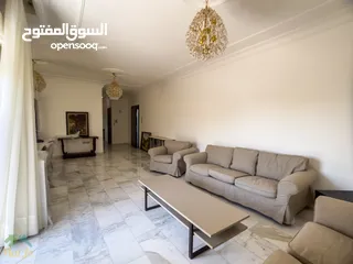  3 Bright furnished three bedroom apartment in Abdoun شقة مميزة ثلاث غرف نوم في عبدون بالقرب دير غبار