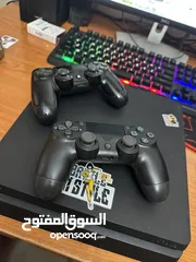 1 بلايستيشن 4 slim استخدام خفيف