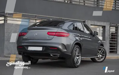  2 Mercedes GLE 400 Coupe