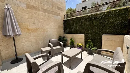  8 Furnished -B1 Floor Apartment For Rent In Amman- Abdoun