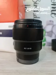  10 عدسات سوني و سيجما Sony Lens 85mm F1.8, Sigma 16mm & 30mm F1.4