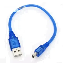  1 USB 2.0 A Male to Mini 5 Pin B Data Charging Cable
