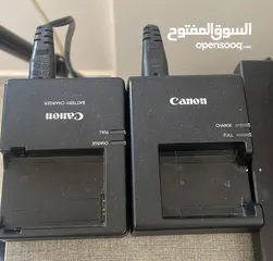  4 كاميرة كانون D600 شبه جديد مع جميع اغراضها
