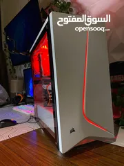 16 كمبيوتر ألعاب مكتبي – i5 / كرت GTX1060 6GB / رام 16GB / تخزين SSD+HDD / كيس CORSAIR RGB