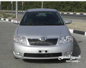  2 مطلوب تويوتا كورولا بوكيمون من 2004 الى 2007 فحص 1800CC اوتماتيك