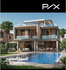  7 H امتلك وحدتك في PX - Palm Hills October بمقدم 5% فقط  كاملة التشطيب