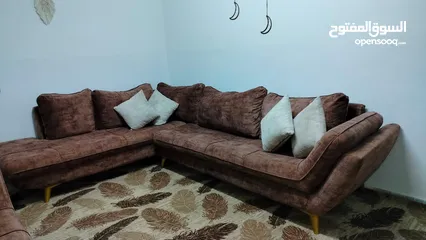  1 طقم كورنر فخم استعمال خفيف جودة عالية