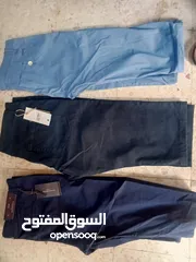  20 شروات ملابس رجالي بنطلون جينز وكتان وقميص وشرت البضاعه جديد البضاعه صنع تركي وصيني العدد 610