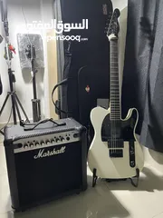  1 Guitar and amp