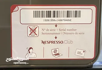  6 ماكينة صنع القهوة واللاتيه والكابتشينو نسيبريسو De'Longhi  EN520R