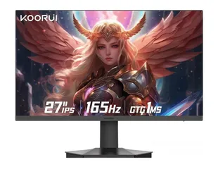  11 شاشة KOORUI 27 انش بتردد 165HZ وسعر حرق لفتره محدوده للكمبيوتر وال PS5