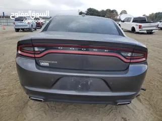  4 دودج جارجر 2023 sxt حادث حلو الضربه فوك الشاصي كما موضح بالصور السياره فول كامل مواصفات فتحه وبصمه