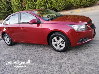  2 شيفروليه كروز 2012 لون خمري اتوماتيك بحاله ممتازه لا تحتاج إلى شيء