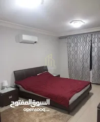 13 شقة تسوية مفروشة بالكامل 110م للإيجار السنوي في أرقى مناطق عبدون / REF 2090