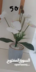  11 شجر زينة وورد صناعي