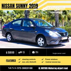  2 NISSAN SUNNY 2019