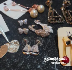  4 سوار لؤلؤ طبيعي زراعي Handmade خواتم فضة