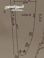  5 بيع ارض اطلاله خلابه في منطقه الثلاجه عزرا الكرك