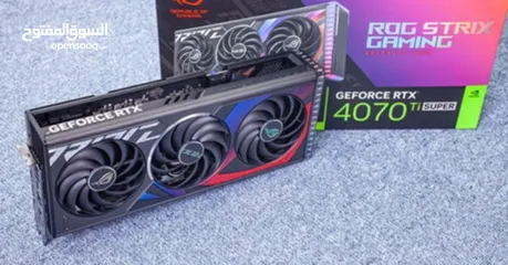  1 ASUS ROG 4070 Ti Super