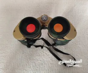 4 منظار (دربيل) حجم كبير 1000 متر صناعة روسية  مستعمل بحالة ممتازة لون جيشي