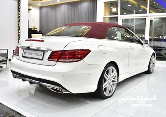  10 Mercedes Benz E400 Convertible ( 2015 Model ) in White Color GCC Specs