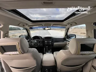  10 Mitsubishi pajero 2014 Gcc full option very   ميتسوبيشي باجيرو مالك اول clean